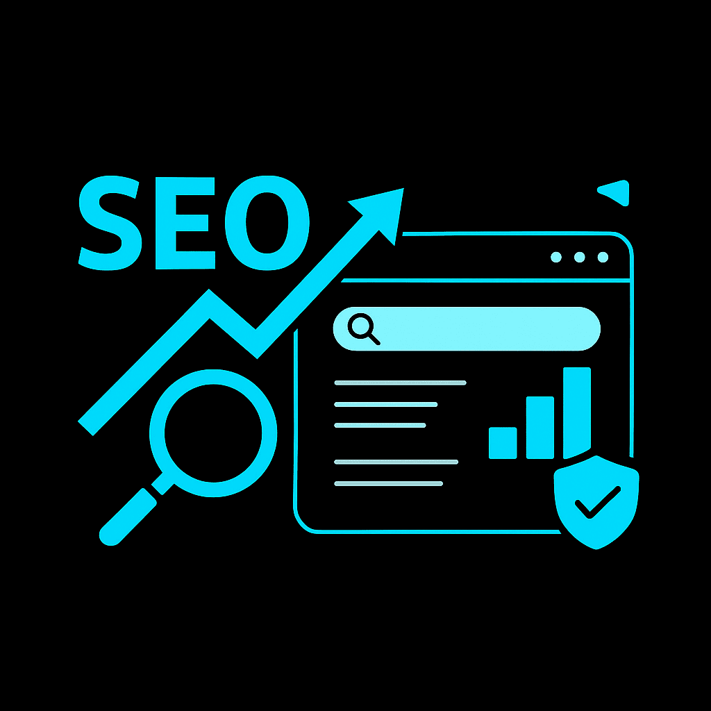 Illustration des services de marketing digital de LDigital Agency à Nice : SEO et optimisation de site web.